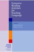 Extensive Reading Activities for Language Teaching